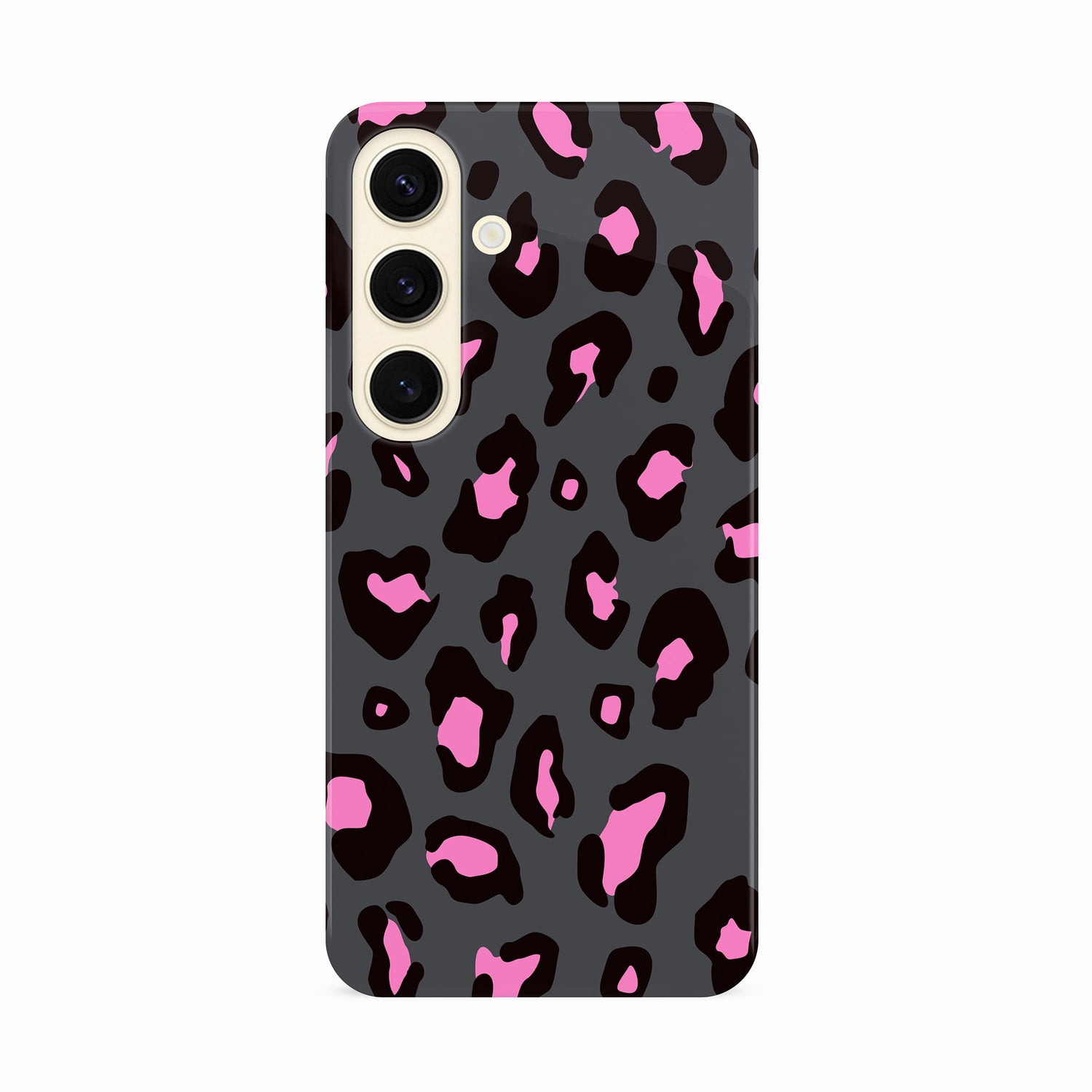 Pink Charcoal Leopard Print Case Phone Case