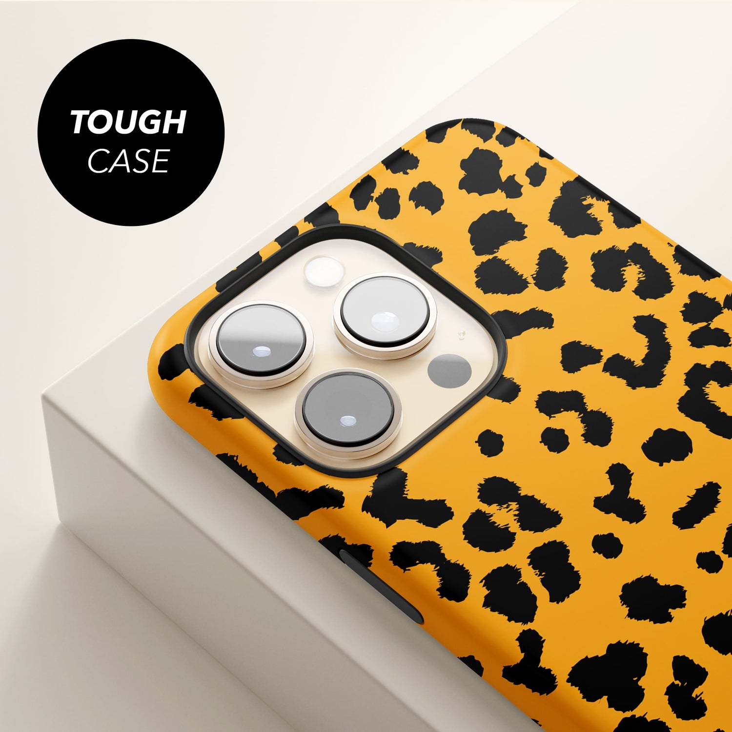 Yellow Cheetah Print Phone Case Phone Case