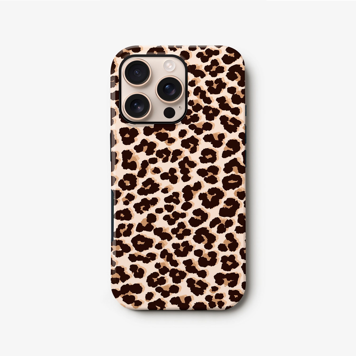 Classic Brown Leopard Print Phone Case iPhone 16 Phone Case