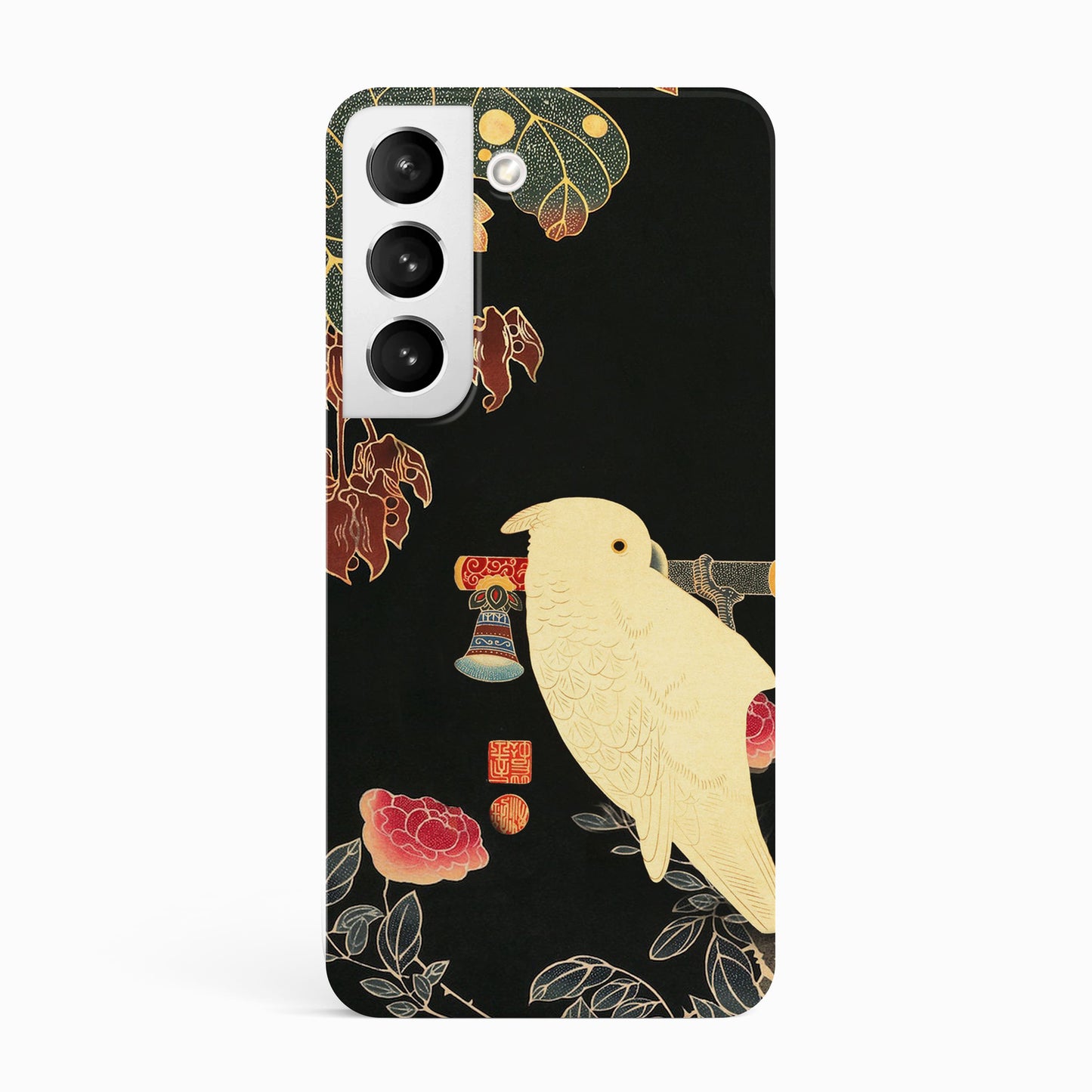 Cockatoo Vintage Bird Print Case Samsung Galaxy S23 Phone Case