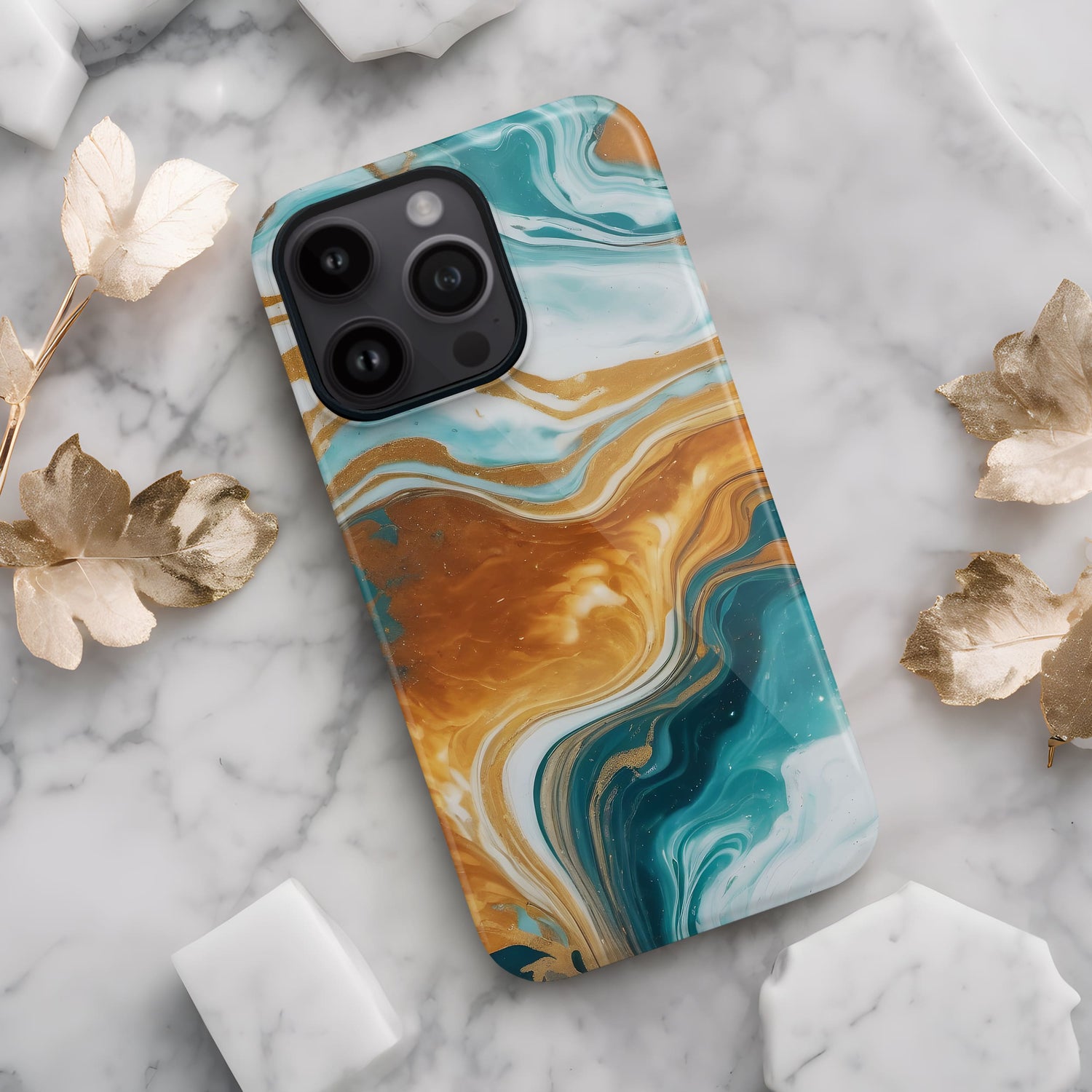 Coffee Marble Custom Name Case  Phone Case