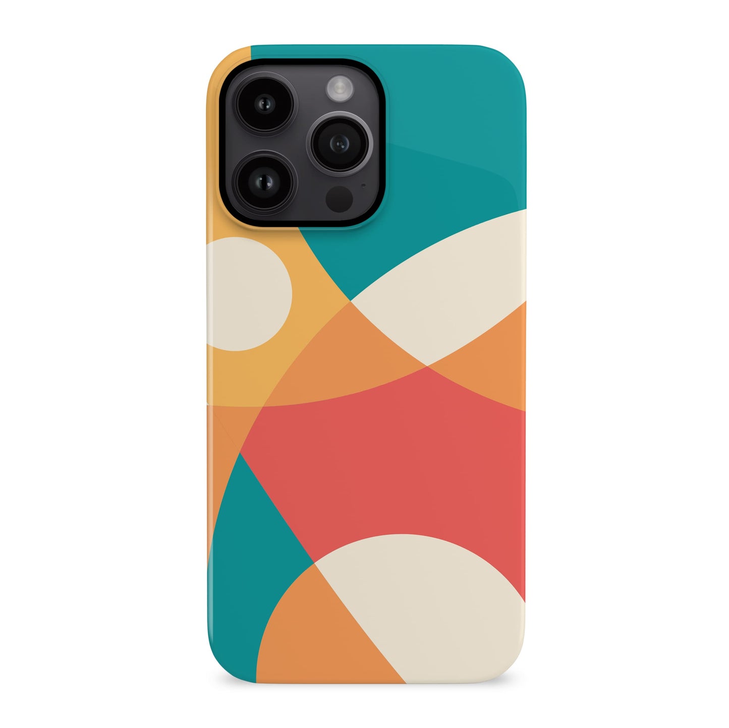 Vivid Abstract Print Case iPhone 14 Phone Case