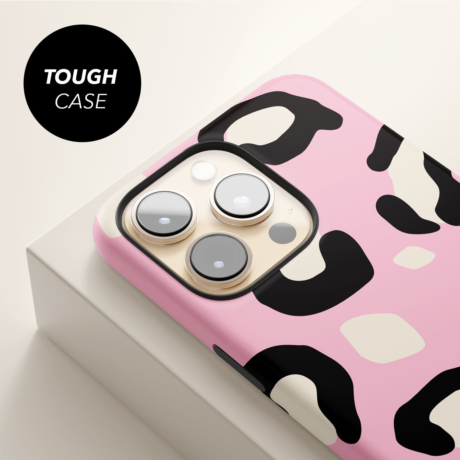 Modern Pink Leopard Print Spots Google Pixel Case Phone Case