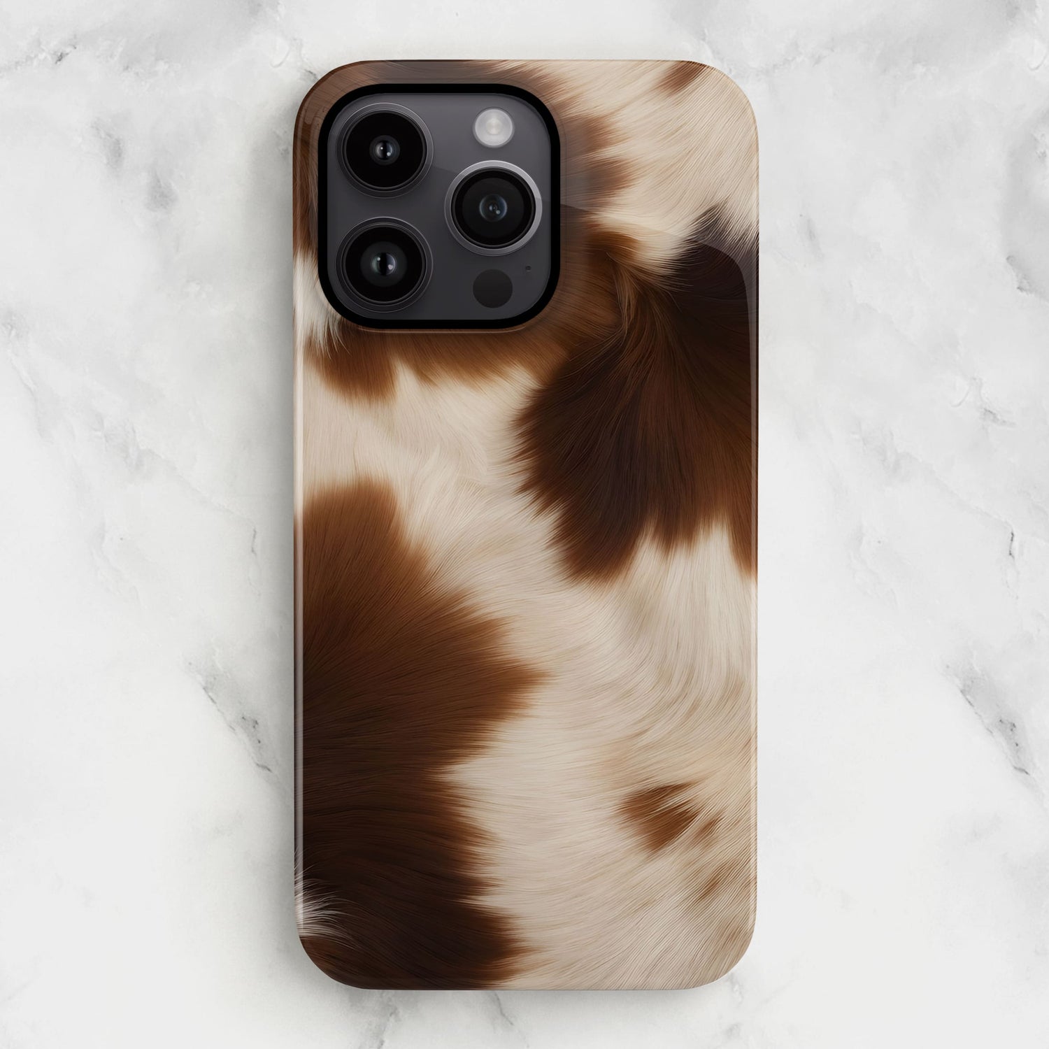 Cowhide Cow Pattern Print Case  Phone Case