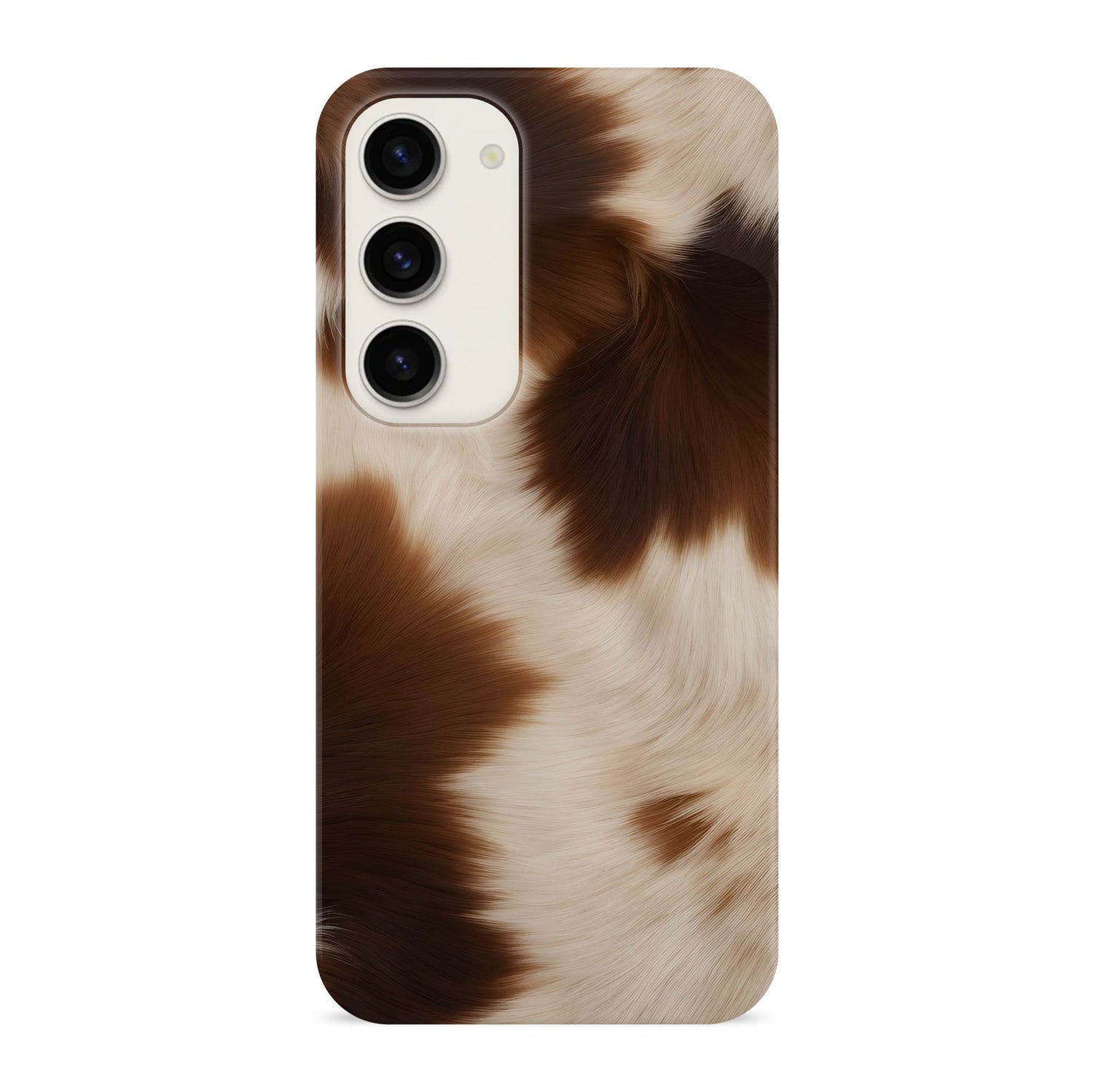 Cowhide Cow Pattern Print Case Samsung Galaxy S23 Phone Case