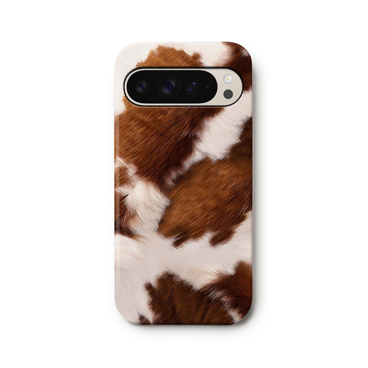 Cowhide Print Google Pixel Case Google Pixel 9 Phone Case