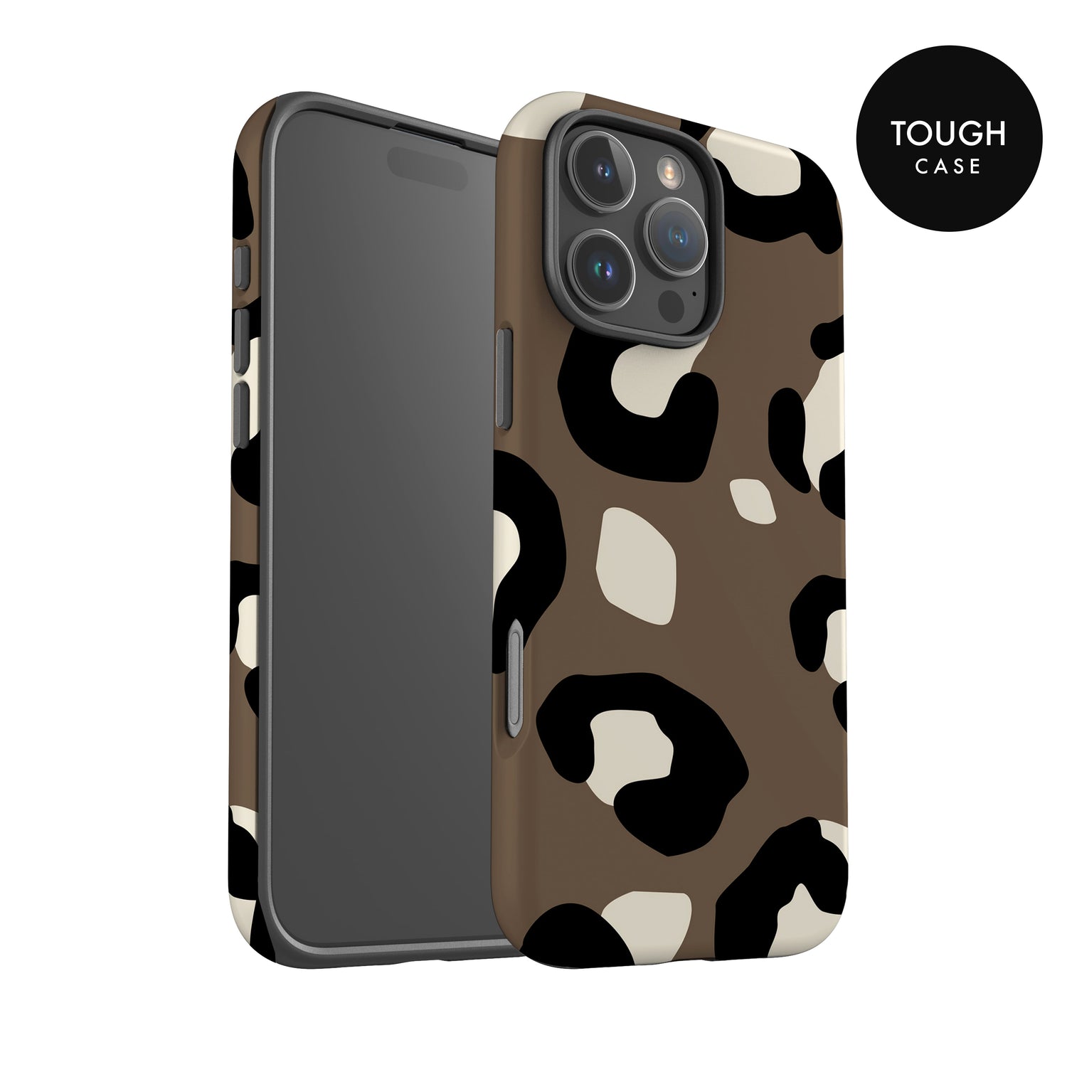 Muted Brown Leopard Print Phone Case Phone Case