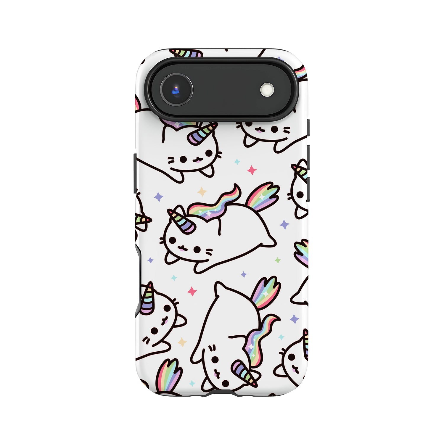 Caticorn Pattern Phone Case iPhone 17 Air Phone Case