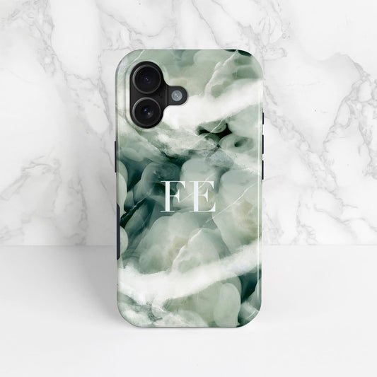 Muted Teal Green Marble Phone Case  Phone Case