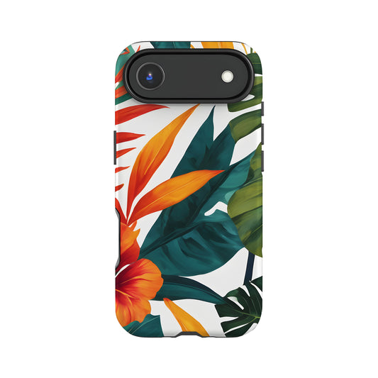Contemporary Tropical Floral Case iPhone 17 Air Phone Case