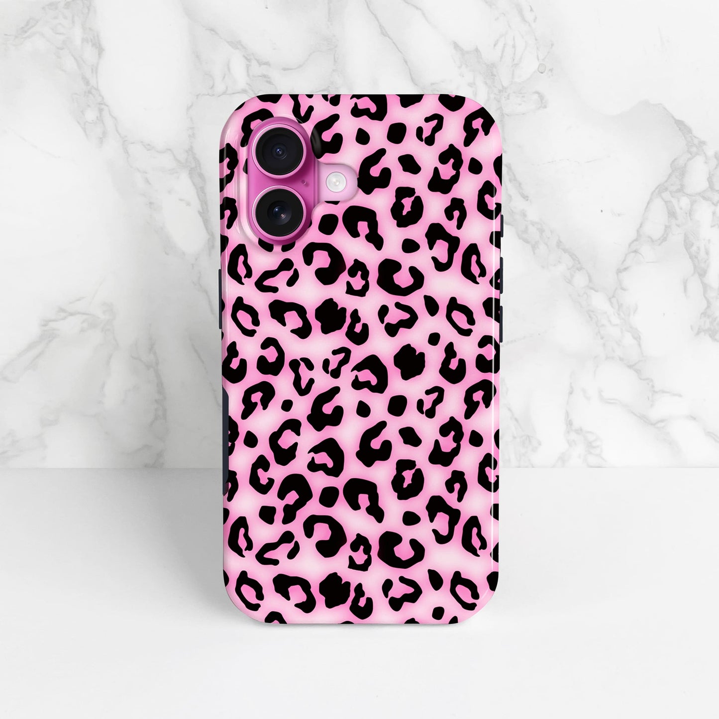 Pink Blush Leopard Print Phone Case  Phone Case