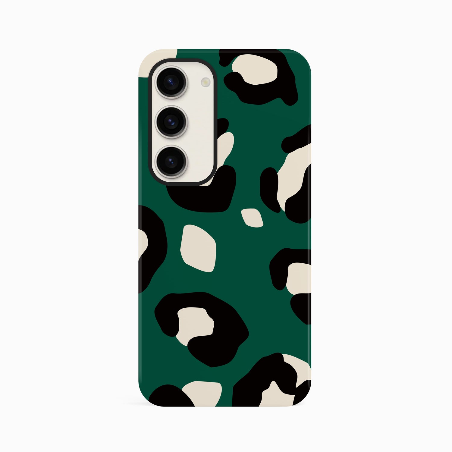 Dark Forest Green Modern Leopard Print Case Phone Case