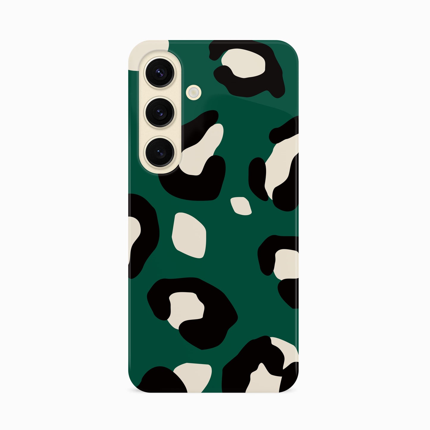 Dark Forest Green Modern Leopard Print Case Phone Case