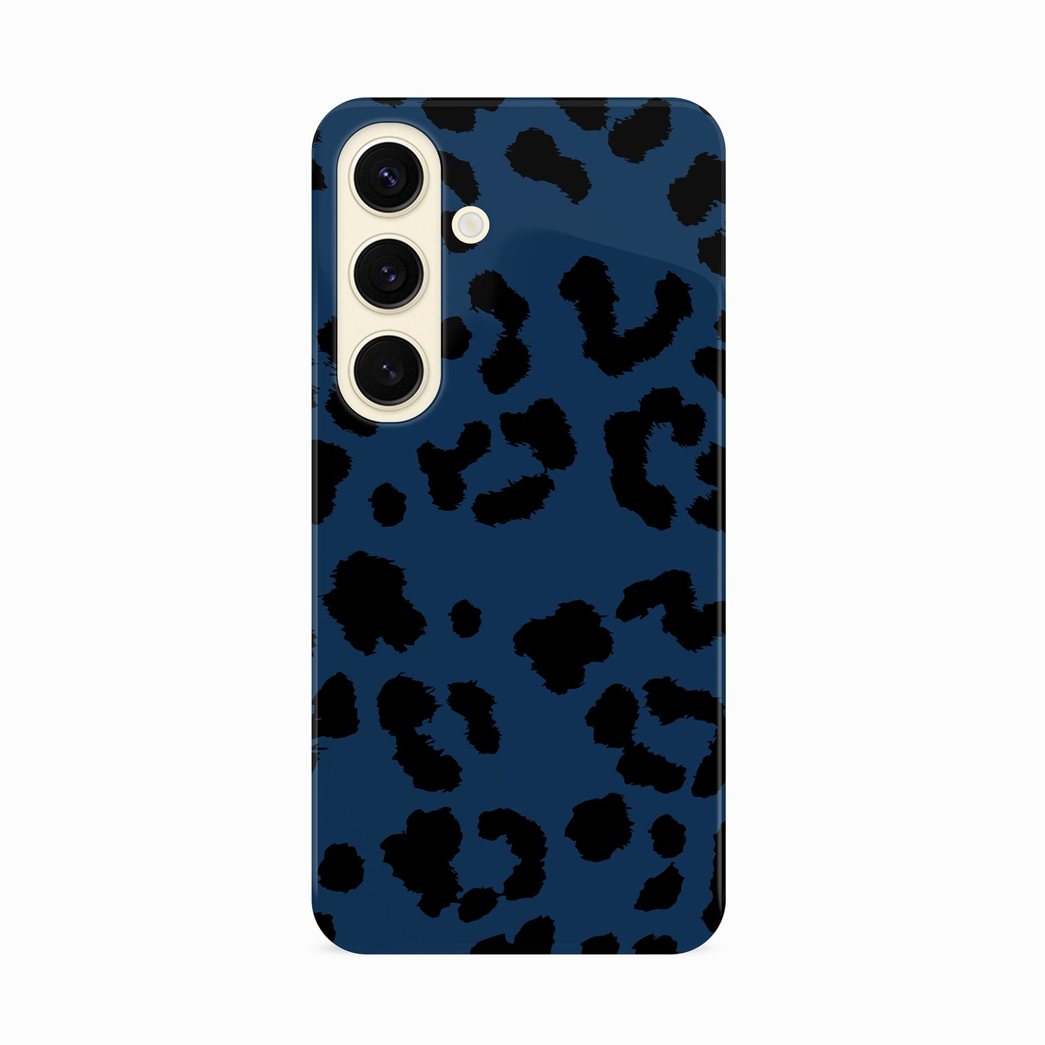 Dark Navy Blue Leopard Print Case Phone Case