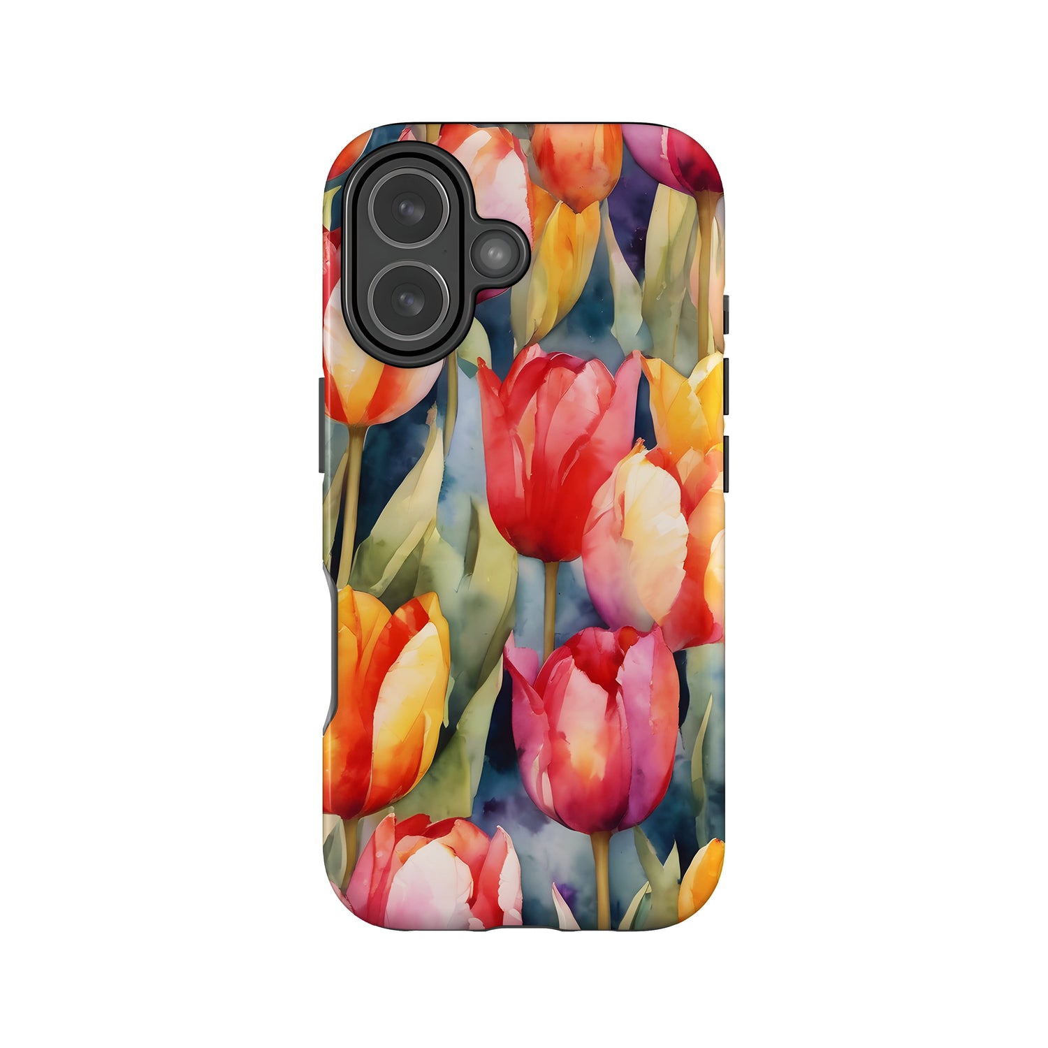Tulip Floral Print Case iPhone 17 Phone Case
