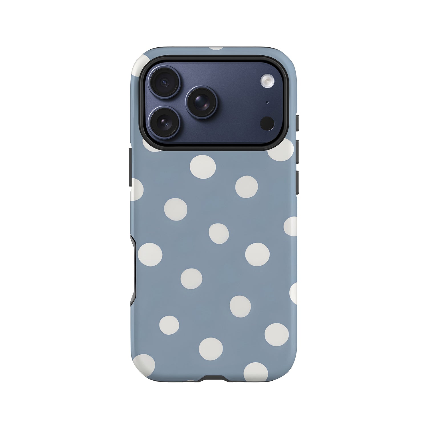Muted Blue Polka Dot Phone Case Phone Case