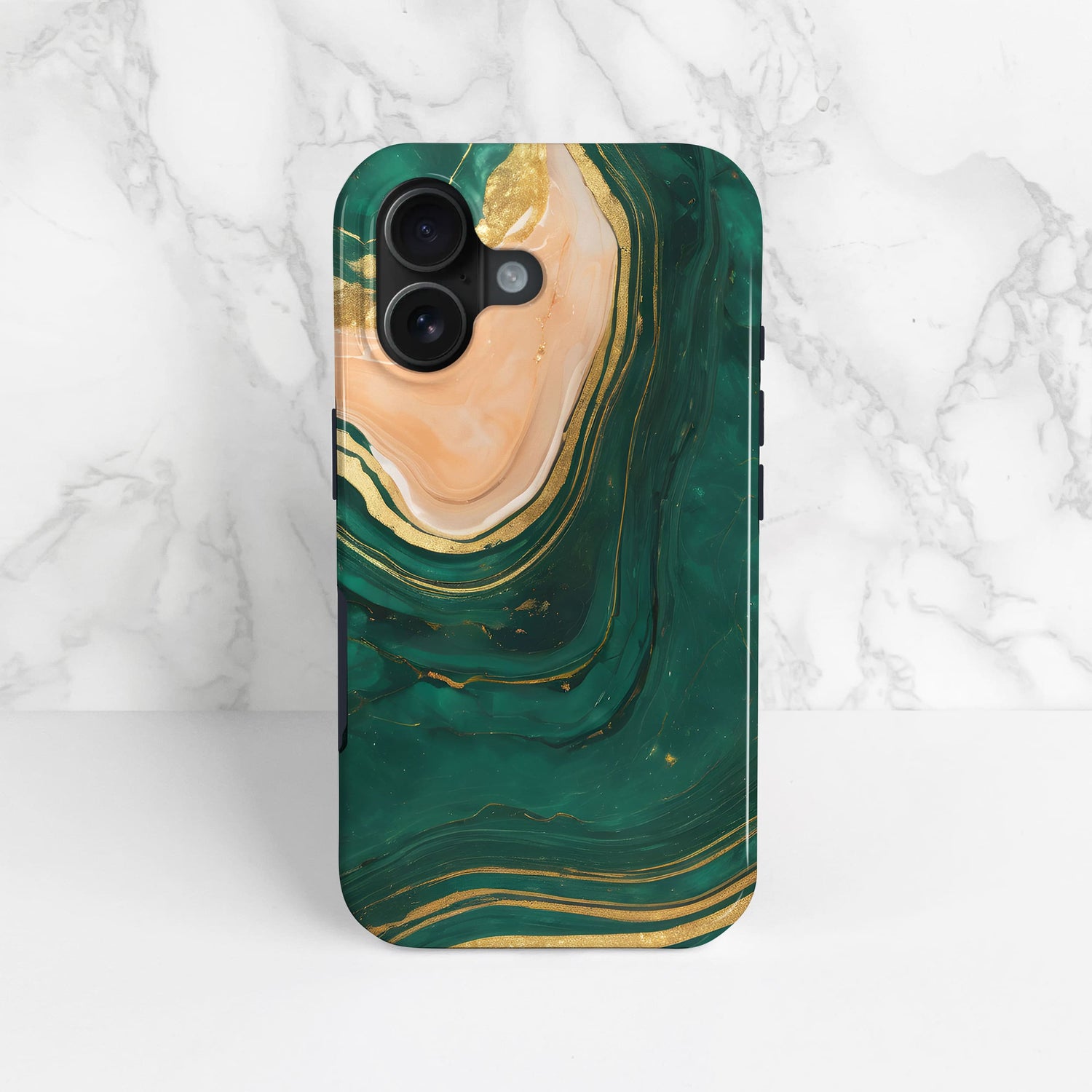 Peach Forest Marble Case  Phone Case