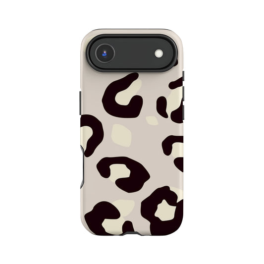 Snow Leopard Print Phone Case Phone Case