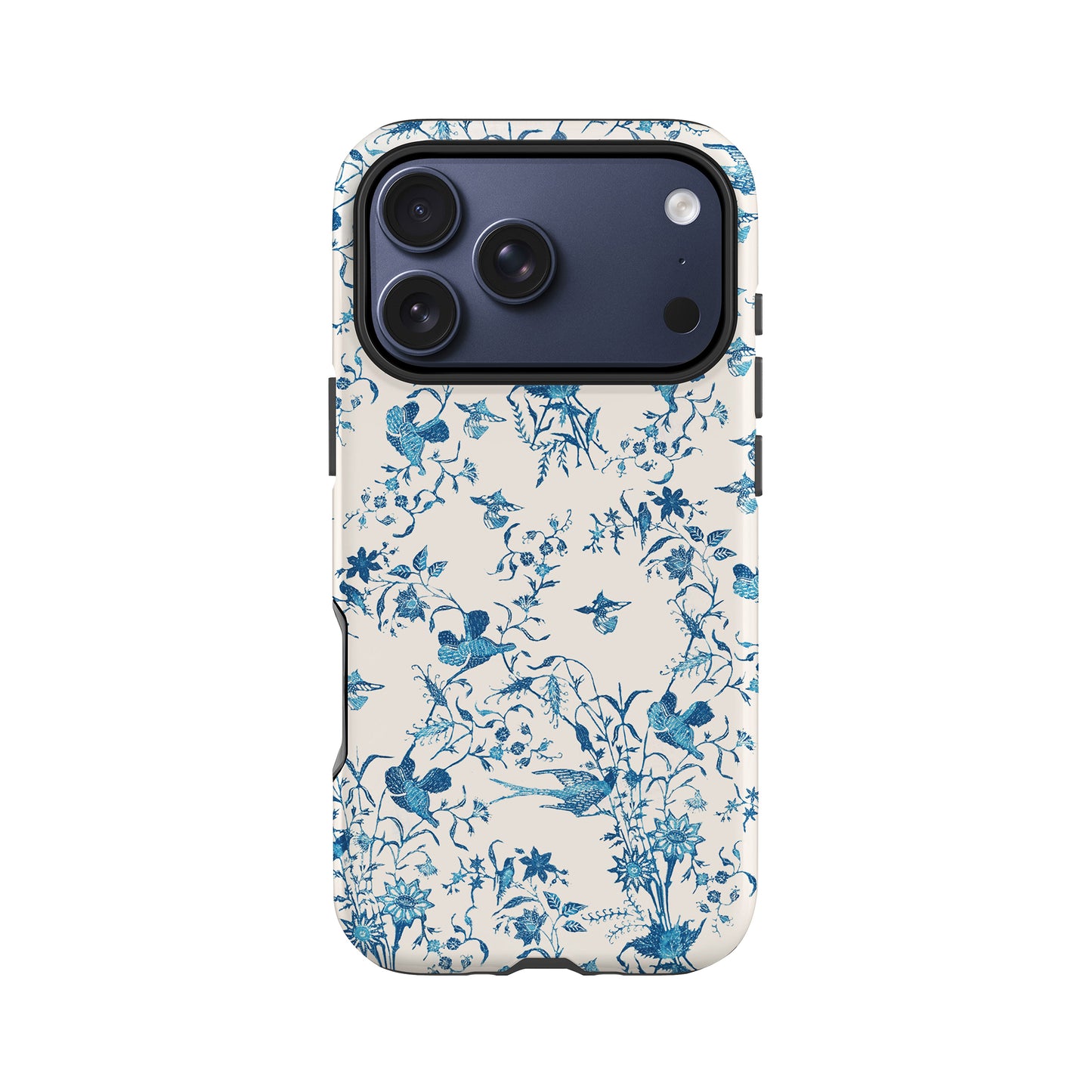 Baroque Bird Print Pattern Case iPhone 17 Pro Phone Case