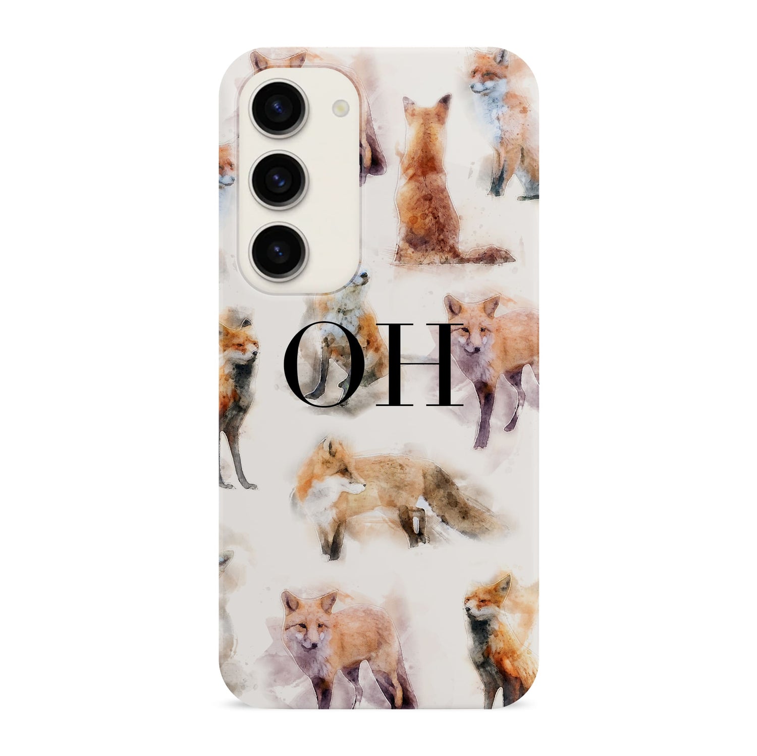 Fox Art Pattern Personalised Case Phone Case