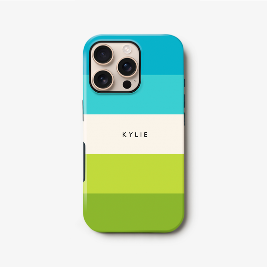 Summer Stripes Phone Case iPhone 16 Phone Case