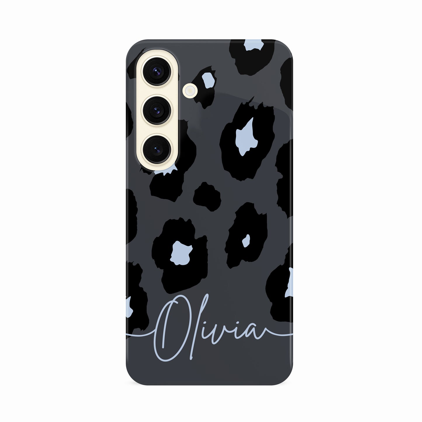 Glacier Blue Leopard Print Case Phone Case