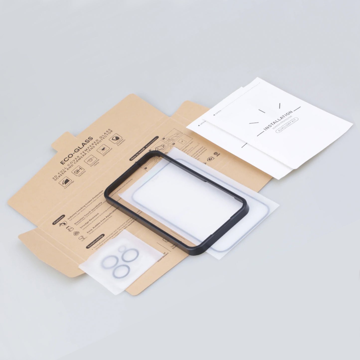 Tempered Glass Screen and Lens Protector