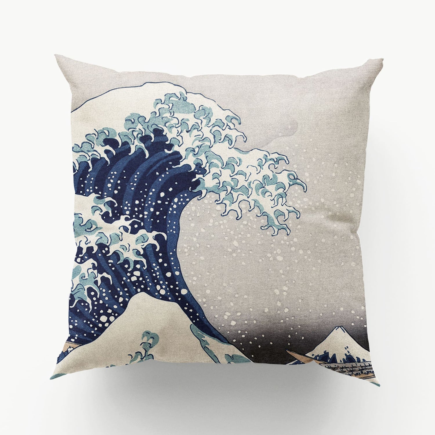 The Great Wave Japanese Art Cushion  Cushion