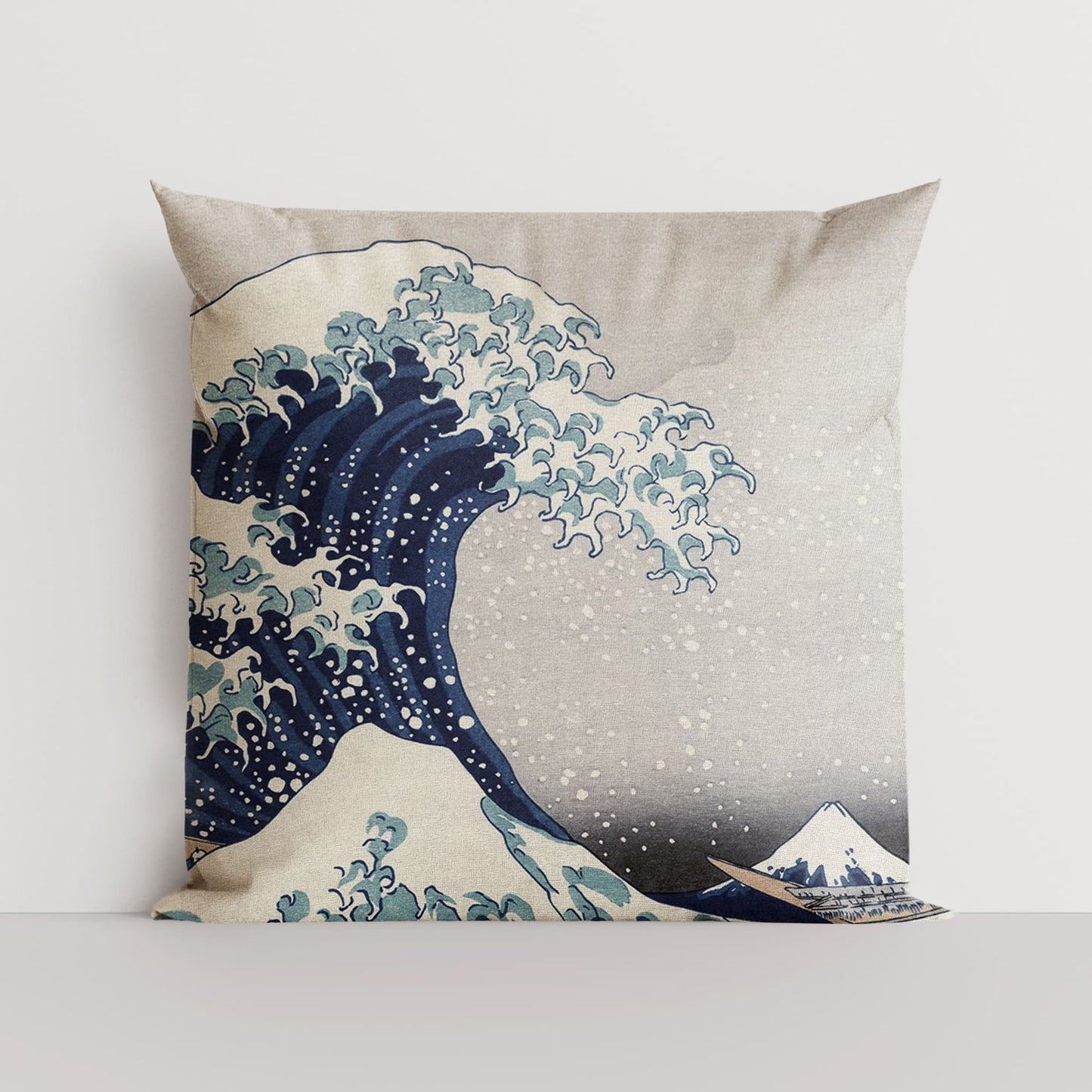 The Great Wave Japanese Art Cushion  Cushion