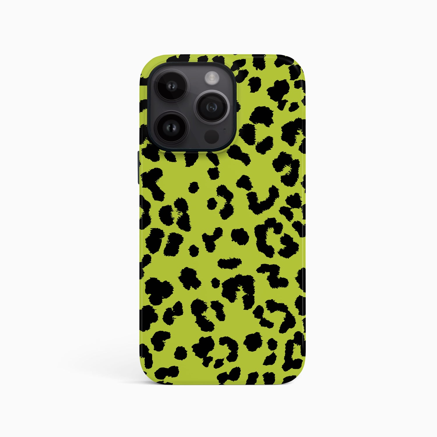 Classic Green And Black leopard Print Case iPhone 16 Phone Case