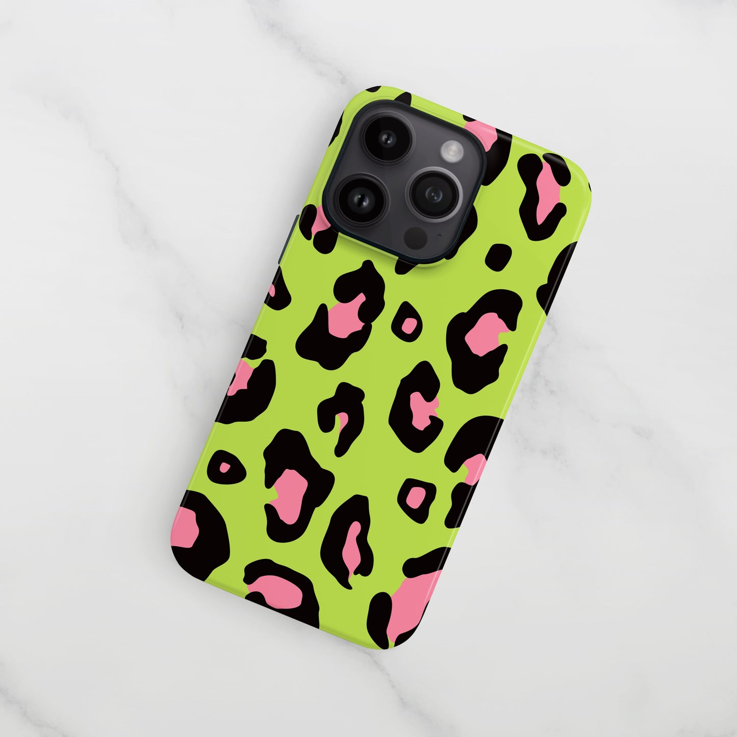 Green and Pink Leopard Spot Print Case  Phone Case