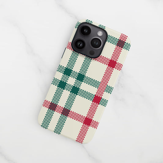 Green Red Plaid Pattern Phone Case  Phone Case