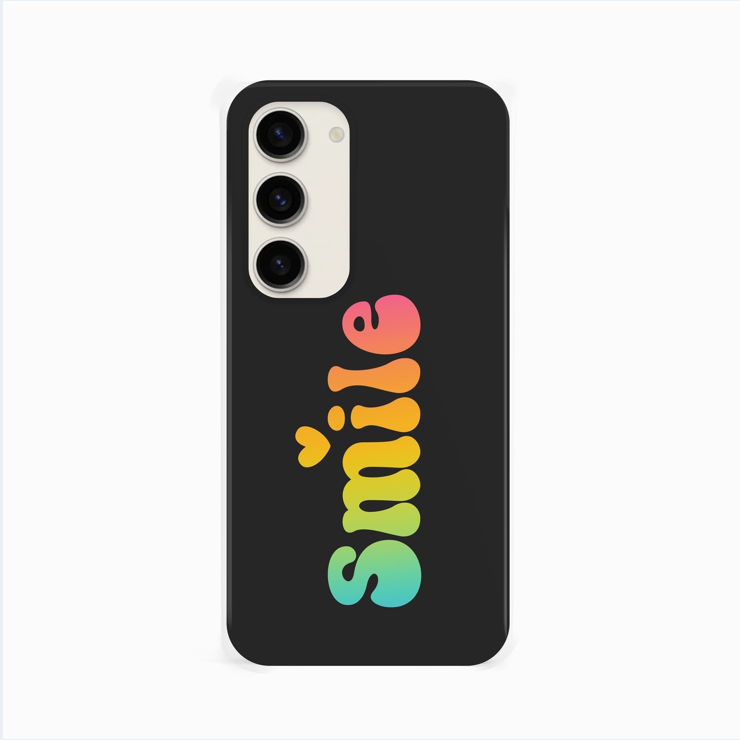 Rainbow Groovy Name Case Samsung Galaxy S23 Phone Case