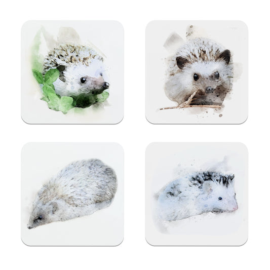 Hedgehog Art Coaster Gift Set  Coaster