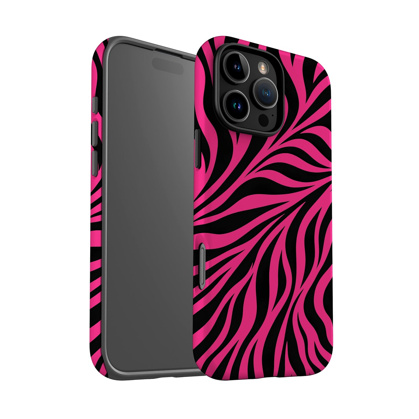 Hot Pink Zebra Print Case Phone Case