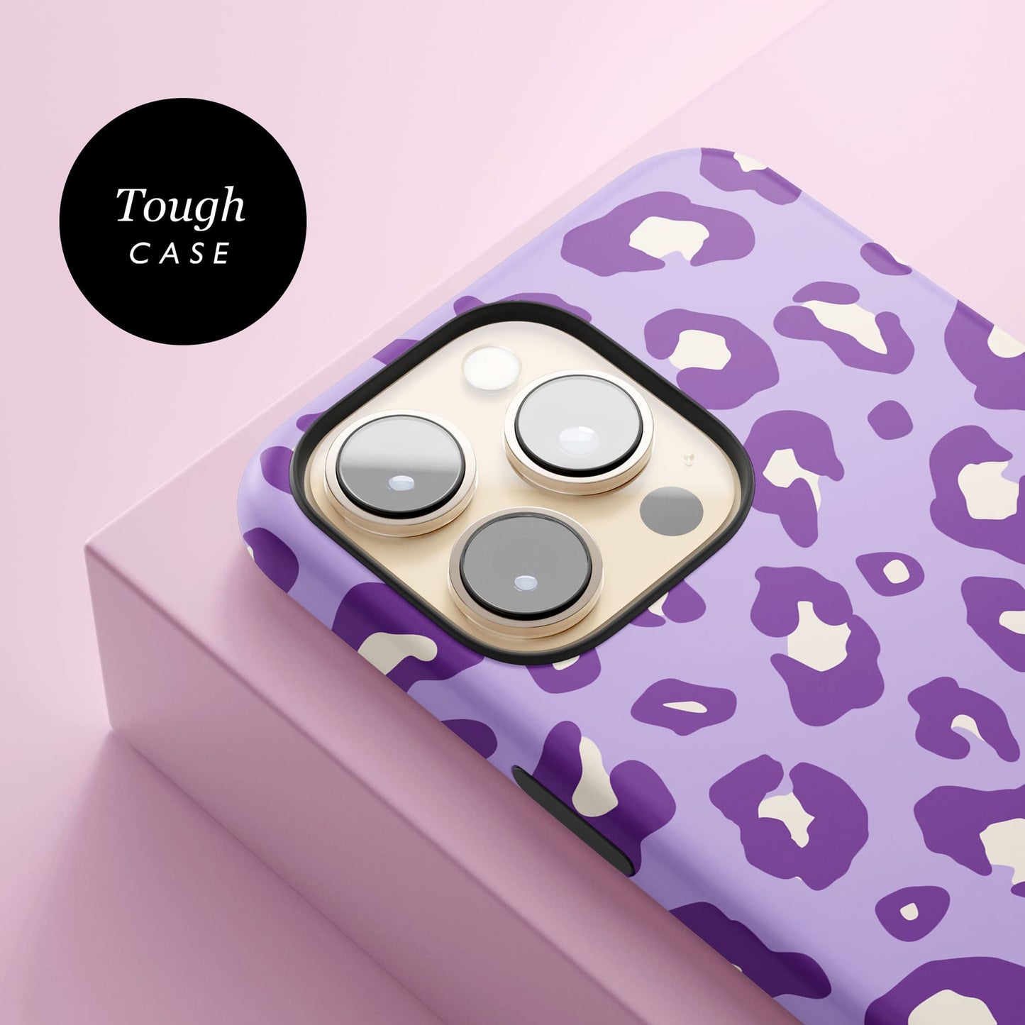 Light Purple Leopard Print Case  Phone Case