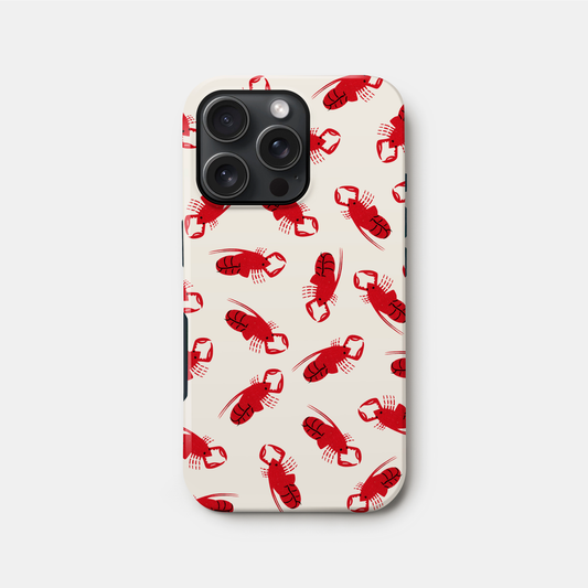 Lobster Pattern Case iPhone 16 Phone Case