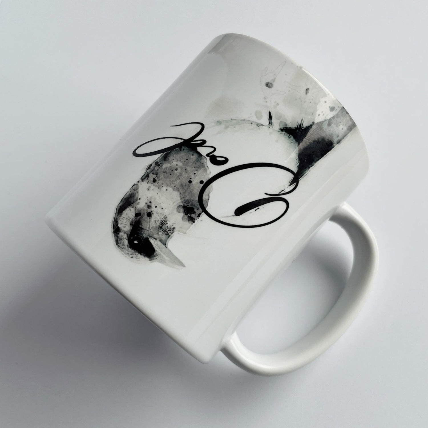 Personalised Magpie Art Mug Gift  Mug