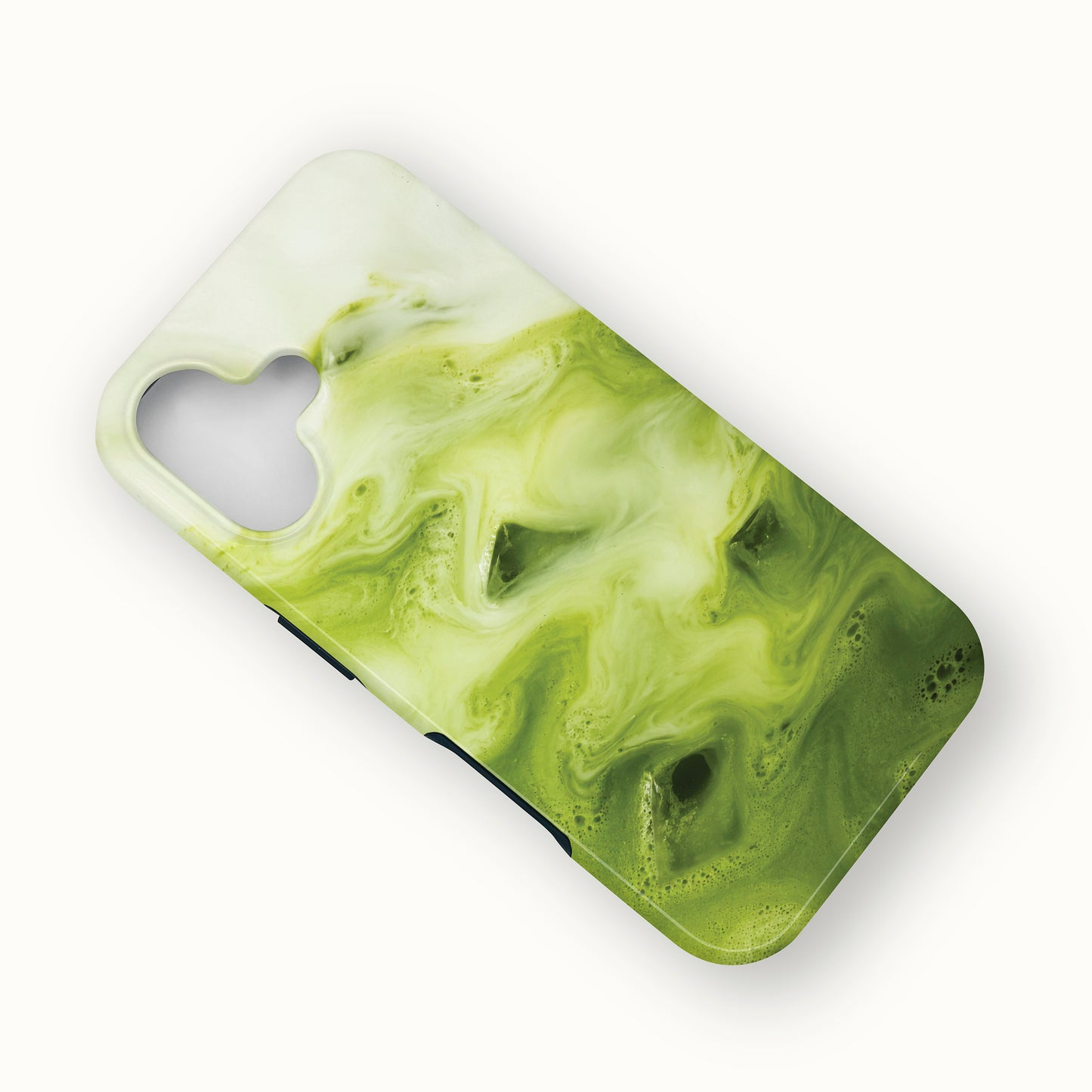 Matcha Latte Print Phone Case
