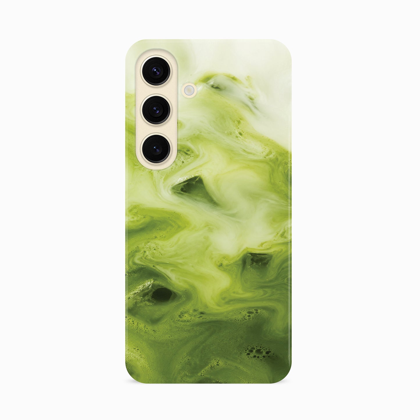 Matcha Latte Print Phone Case
