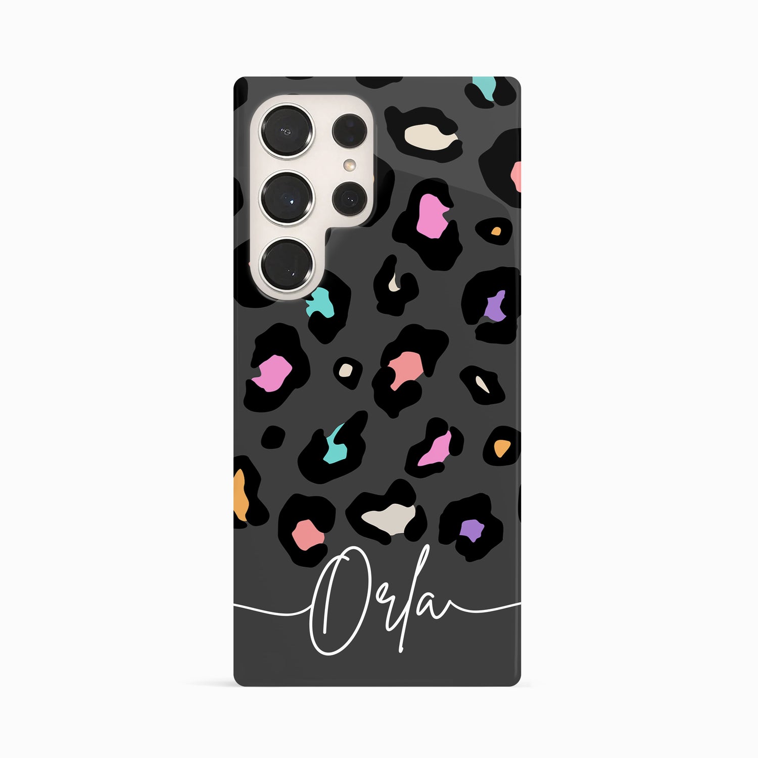 Rainbow Grey Leopard Spots Pattern Case Phone Case