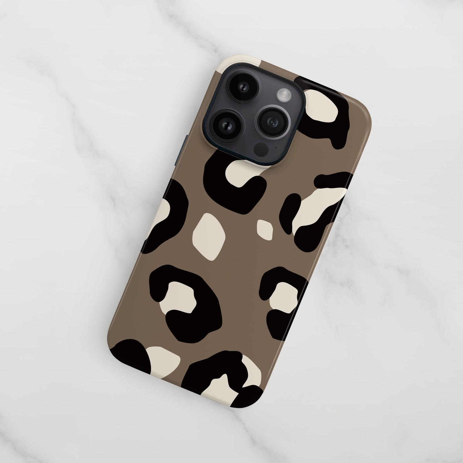 Muted Brown Leopard Print Phone Case  Phone Case