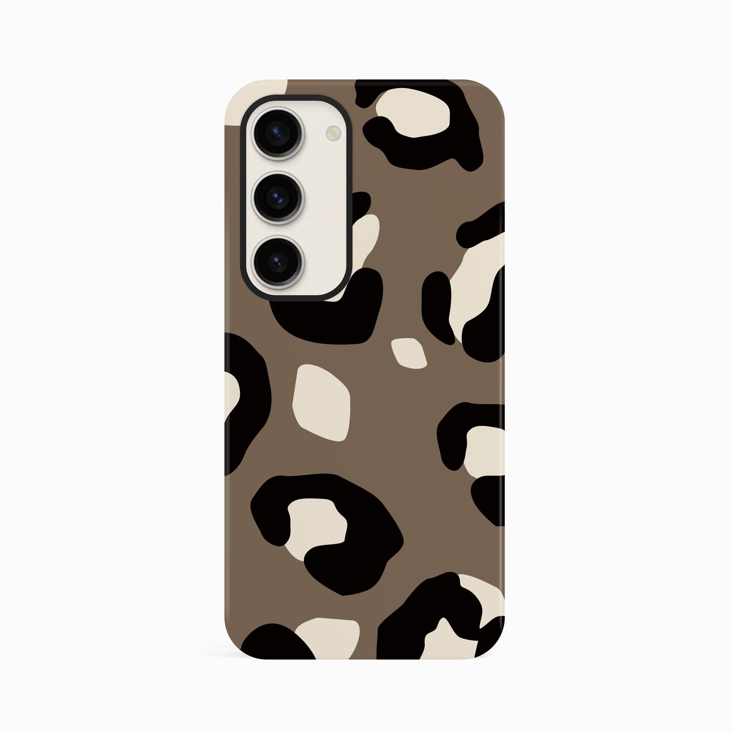 Muted Brown Leopard Print Phone Case Samsung Galaxy S23 Phone Case