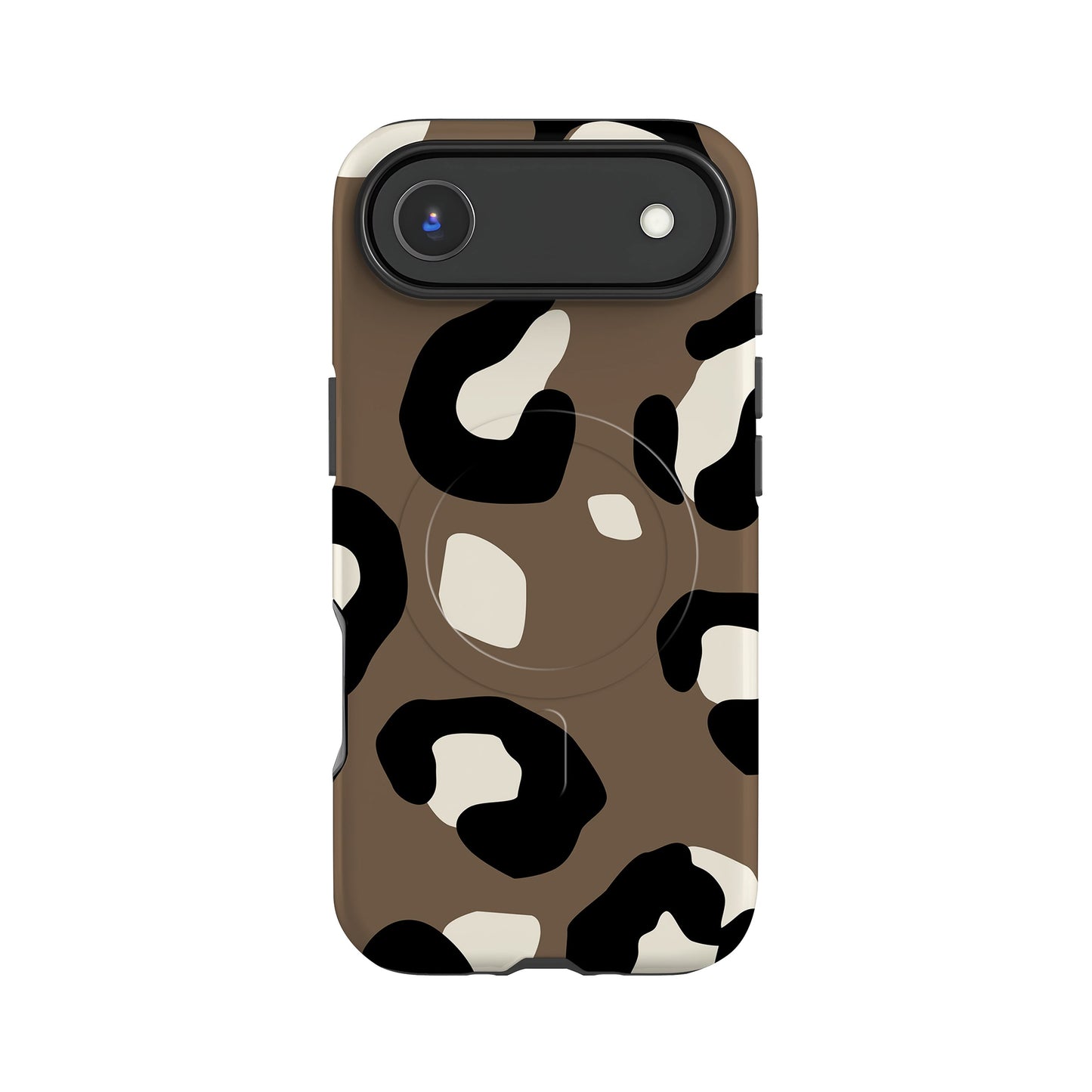 Muted Brown Leopard Print Magsafe Case