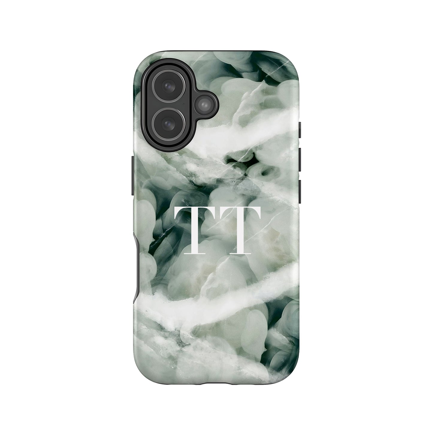 Muted Teal Green Marble Phone Case iPhone 17 Phone Case