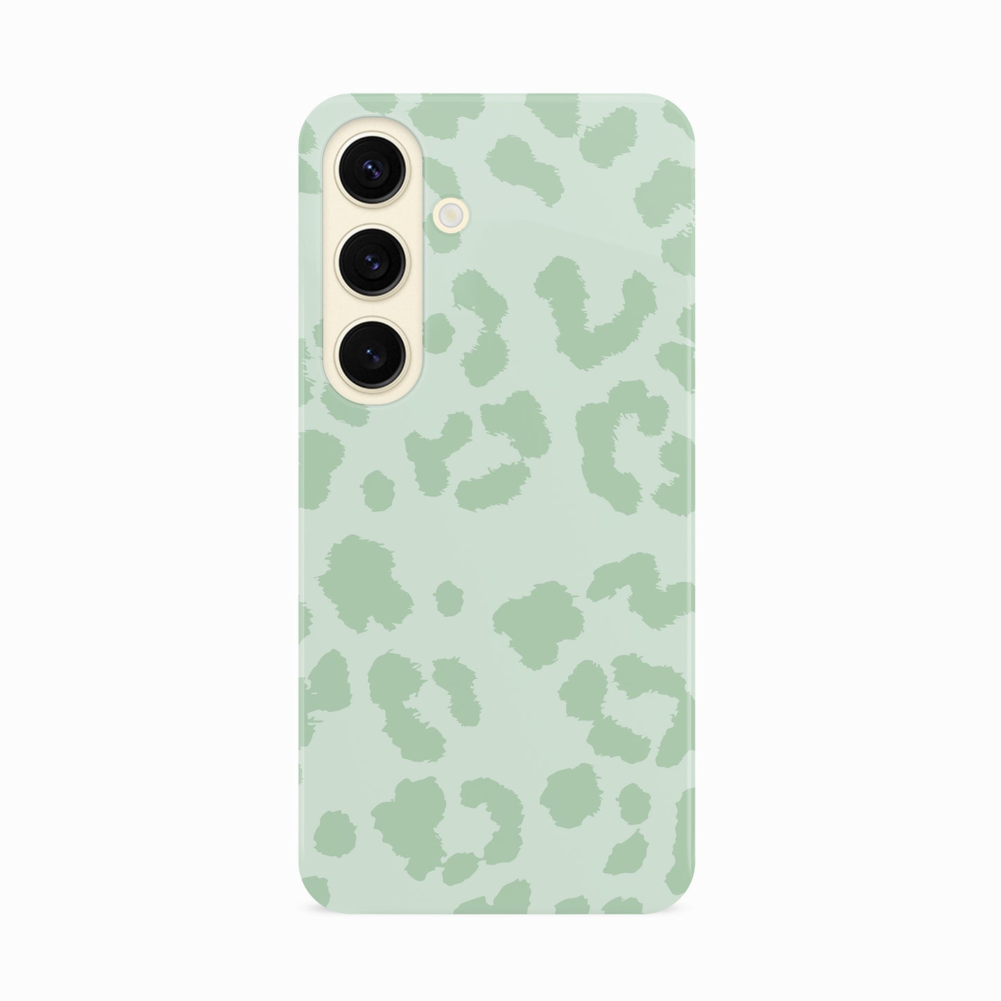 Muted Light Green Leopard Print Case Phone Case