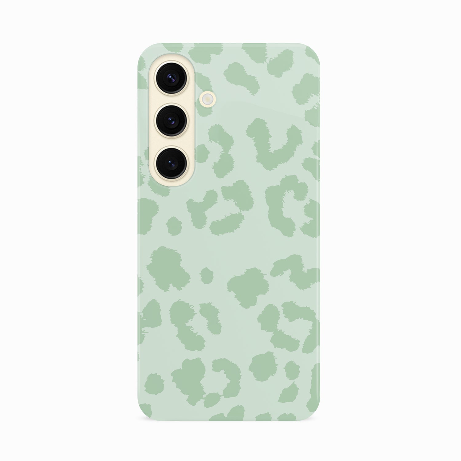 Muted Light Green Leopard Print Case Phone Case