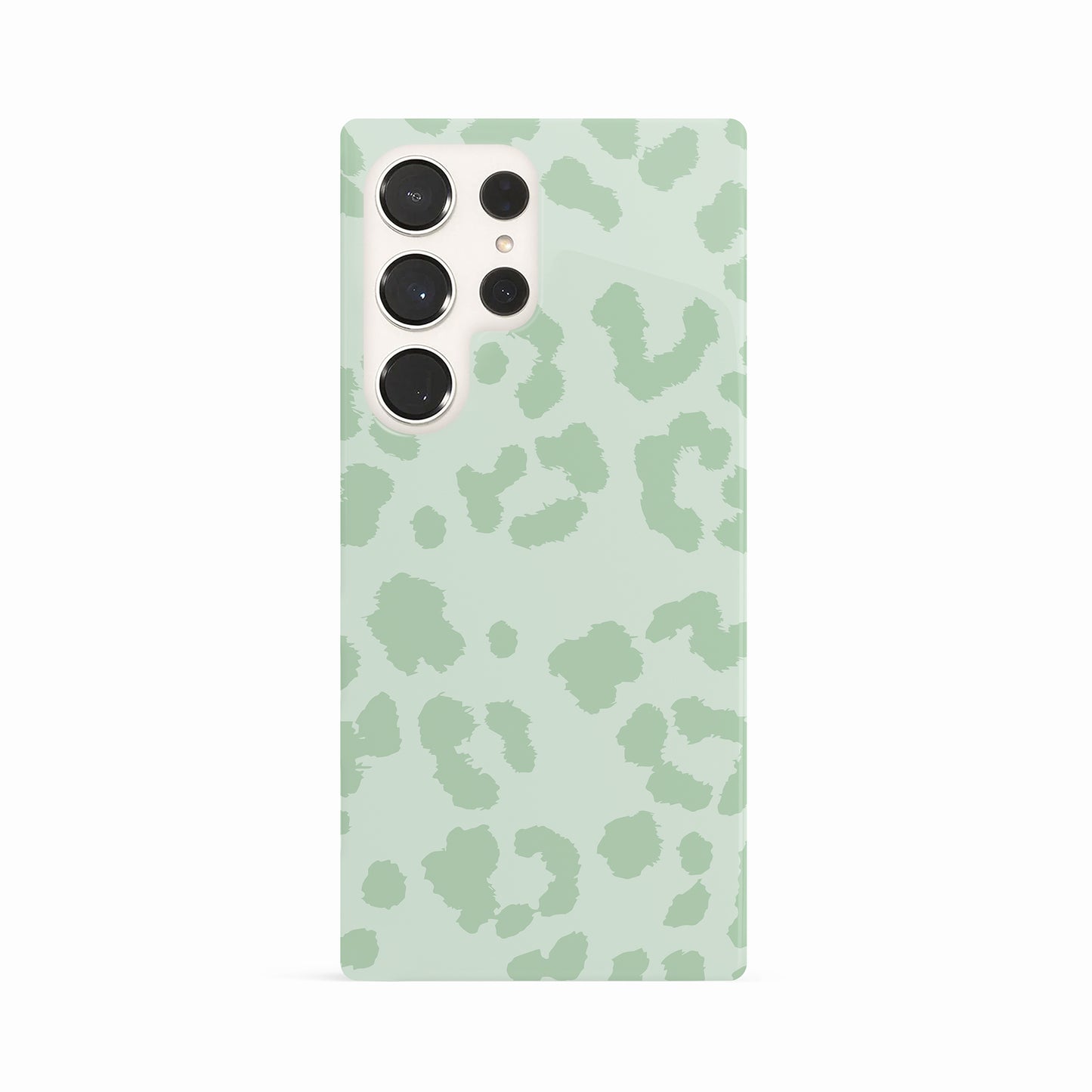 Muted Light Green Leopard Print Case Phone Case