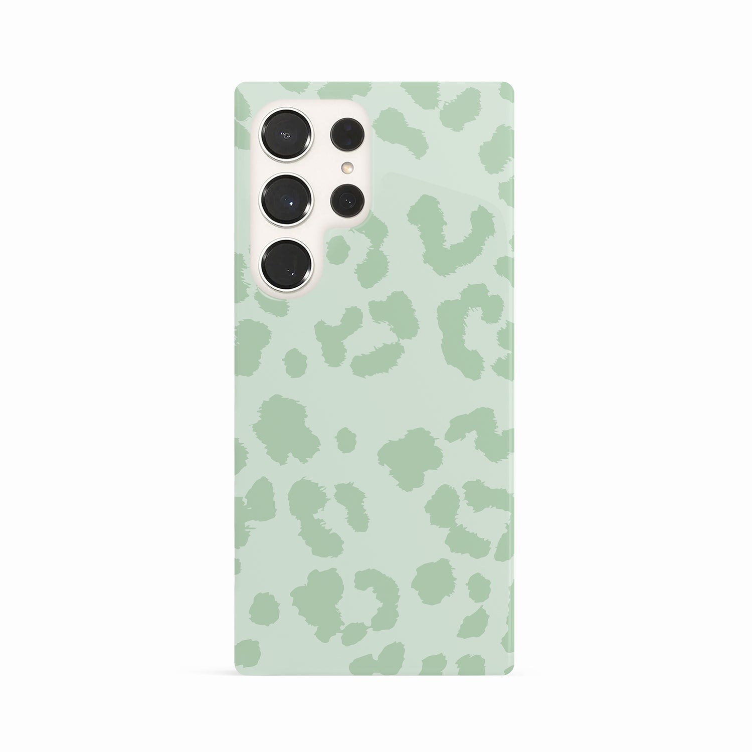 Muted Light Green Leopard Print Case Phone Case