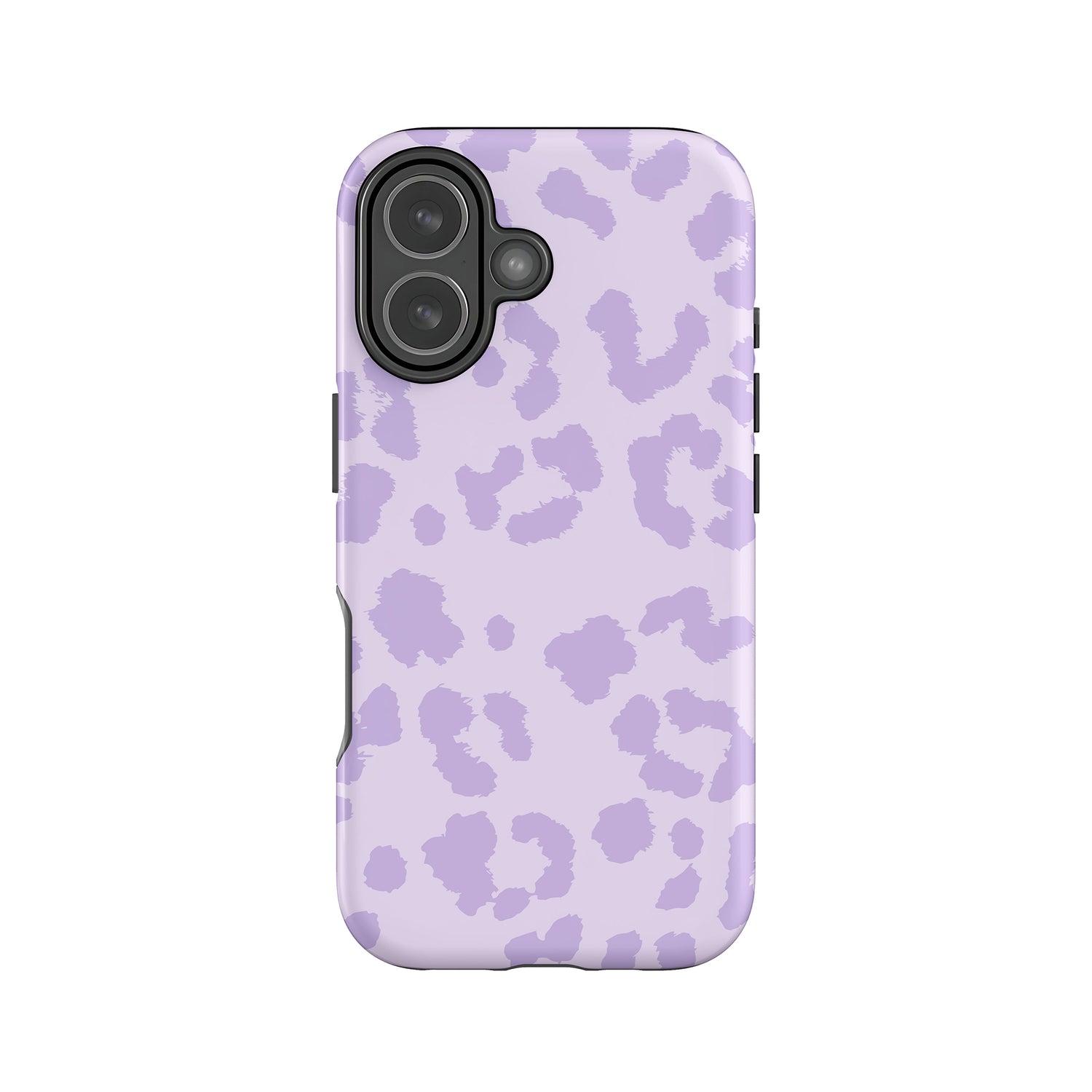 Muted Light Purple Leopard Print Case iPhone 17 Phone Case
